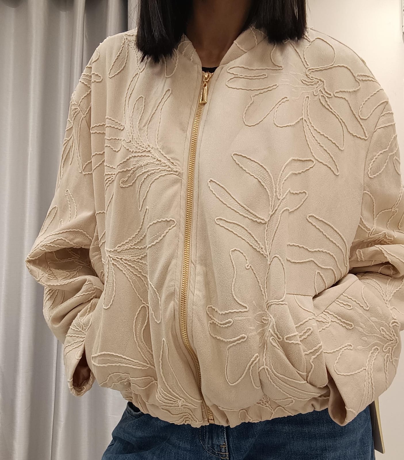 HAVEONE-BOMBER RICAMATO