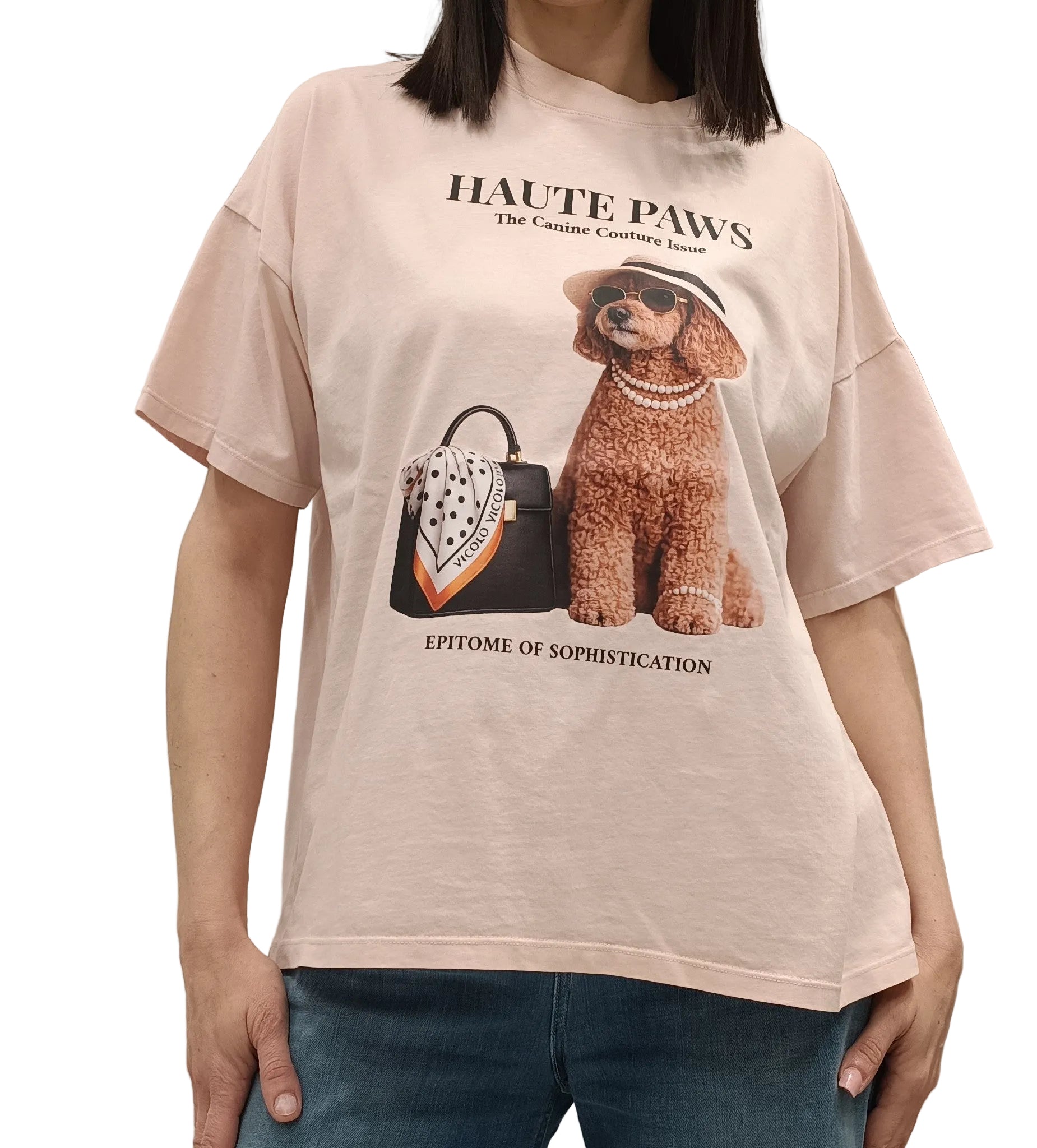 VICOLO-T SHIRT OVERSIZE