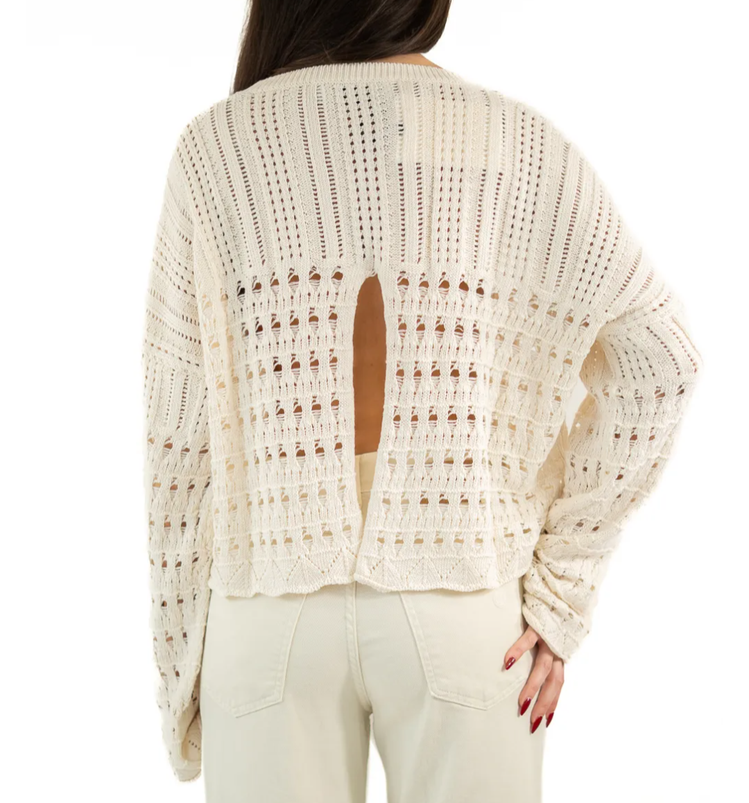 HAVEONE-MAGLIA TRAFORATA