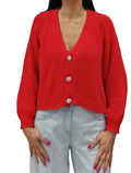 HAVEONE -CARDIGAN BOTTONI GIOIELLO